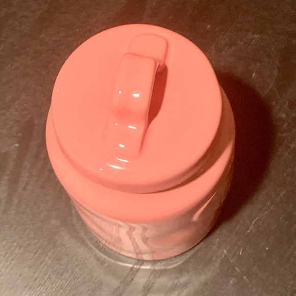 Rae Dunn LOVE Embossed Heart Pink Valentine’s Day Canister - Picture 8 of 10